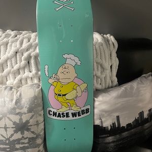Pizza Skateboard deck Charlie Brown